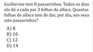 QUESTÃO DE MATEMÁTICA PRA CONCURSOS - MATEMÁTICA BÁSICA PRA CONCURSOS