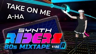 Take on Me (a-ha) | Synth Riders Mixed Reality Gameplay