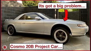 I bought a 20B Eunos Cosmo to restore but its a got a big problem...