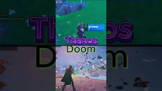 Doom V.S. Thanos Boss Like ABILITY'S..💪🥇 #fortnite