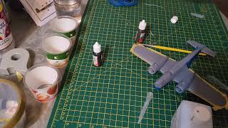 Assembling The Airfix Dornier Do17z Part 10