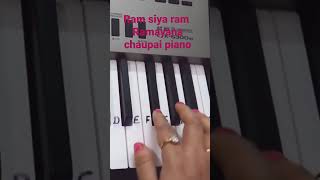 #ramayana#piano#Chaupai#musicalshweta#easy  piano#step by step piano notes