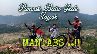 Puncak Batu Gede Sayar || mantabs...!!