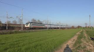 Treno sanitario in transito a Villanova D'Asti