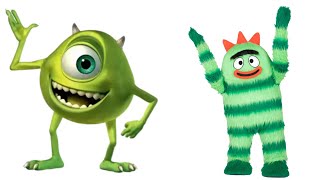 Mike Wazowski Meets Brobee (Requested By @juliensavoie9299)