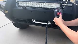 Smittybilt winch with wireless remote