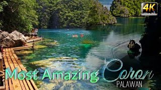 Most Amazing Coron Palawan || Philippines || 4K HD Video