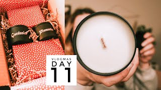 A Christmas Miracle | Homemade candles | Vlogmas day 11 | Teal Garcia