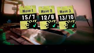 Splatoon 2 Salmon Run gameplay two forties golden eggs and more Nintendo switch