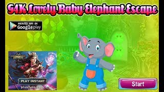 G4K Lovely Baby Elephant Escape Walkthrough [Games4King]