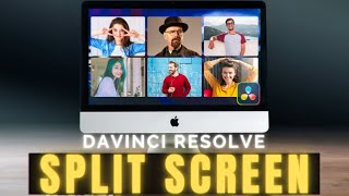 How to SPLIT SCREEN in Davinci Resolve 19 | Tutorial