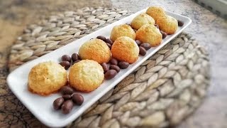 coconut cookies / unsuz hindistan cevizli Kurabiye / حلى بثلاث مكونات ( أقراص جوز الهند)