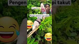 Terjatuh di jembatan kayu #meme #memes #kocak #funny  #lucu  #lol