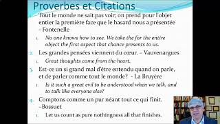 Chap 20 Part 3 Translation de Proverbes et Citations