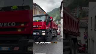 CHE POTENZA🤯🤯🇮🇹🔥#iveco #ivecotrucks #trakker #500hp #horse #horsepower #italy #asmr