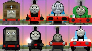 EVERYTHING TURNING INTO MONSTERS: ALL THOMAS THE TRAI AND FRIEND IN GARR'S MOD