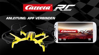 Carrera RC Quadrocopter: App verbinden (HD Next, FPV)