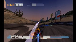 Wipeout 3 [TAS] - Phantom Tournament - Pirhana-A - No Damage