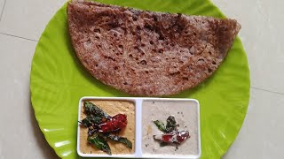 Finger Millet Ravva Dosa || Ragi Ravva Dosa|| Healthy Breakfast Recipe || Instant Tiffin Recipe