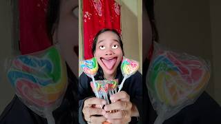 Unboxing Delicious Rainbow LollipopSummer Critical Strike Lollipop #shorts #candy #song