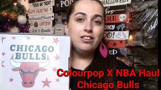 Colourpop Haul | Colourpop X NBA | Chicago Bulls Bundle | #Colourpop, #colourpopxnba, #chicagobulls