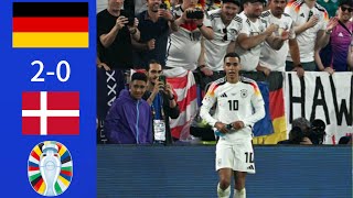 Germany 2-0 Denmark - VAR CONTROVERSY - EURO 2024