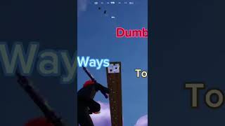 Dumb Ways To Die PT.2 #fortnite #viral #fortniteclips #funny #fyp #shorts