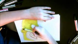 Homer SPEED DRAWING