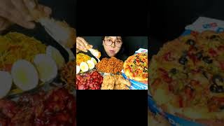 Foodie Darling Asmer food eating video #mukbang #satisfying #shorts #foodchallenge