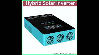 Hybrid solar inverter power inverters MPPT #solarenergy #solarpv #solarpanel #solarpanelinstallation