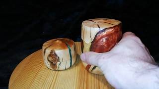 Apple in green vol. 2 - Woodturning