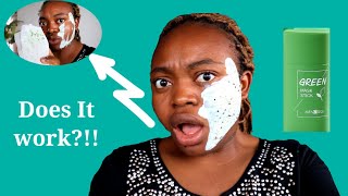 I tried the VIRAL Chinese Green stick mask | Result is unbelievable!