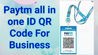 paytm business Id card