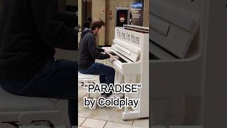 "PARADISE" by Coldplay on public piano at Central station #shorts #piano #public #coldplay #music