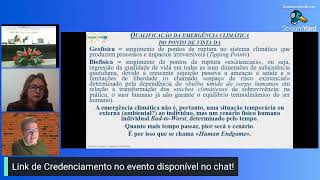 Painel   Justiça Climática e Direitos Próprios da Natureza