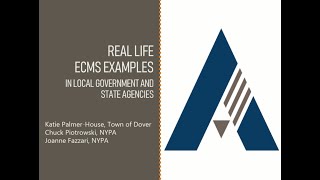 Real Life ECMS Examples in Local Governments and State Agencies