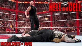 Résultats : HELL IN A CELL 2018