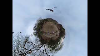 Take-off from Lentorre Lodge in 360°, Olkirimatian, Southern Rift Valley, Kenya with Peter Achammer