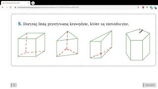 Graniastosłupy proste - część 5, klasa 5