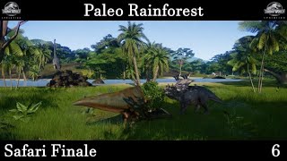 Paleo Rainforest Ep. 6 - Safari Finale w/Truck Tour | Jurassic World Evolution