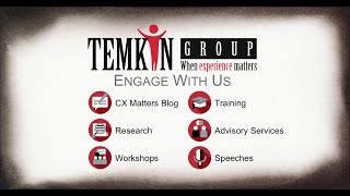 How To Engage With Temkin Group