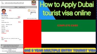 UAE : I GOT 5-year TOURIST VISA in just 5 MINUTES - No Agent | Multiple Entry for Dubai, Abu Dhabi