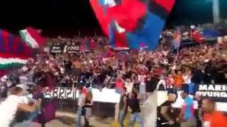 La bolgia della curva nord Catania dopo il goal...è subito festa sugli spalti!