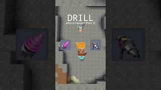 Diamond Drill vs Copper Drill (Who is Faster?) Mini World Creata - #game #survival #miniworld #vs