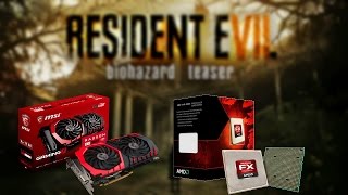 Resident Evil 7: Biohazard Demo RX 470 4gb + Fx 6300 (stock) 1080p Ultra Gameplay