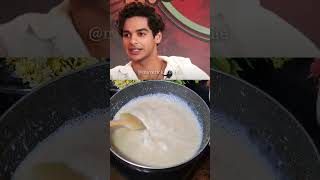 Ishaan Khattar's Favourite Halwa Puri Recipe Celebrity Recipe #shorts #celebrity #halwapuri #food