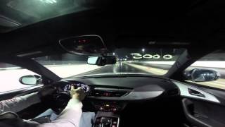 2013 Audi S6 APR Stage 1 Drag Racing vs. Mustang Cobra Terminator