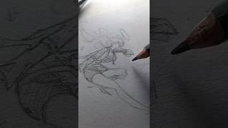 Draw dynamic poses easy tutorial - アート #shorts