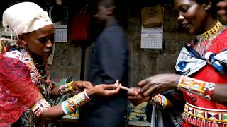 Elephant Gin Maasai Beads