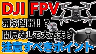 【DJI FPV】新型FPVドローンを徹底レビュー